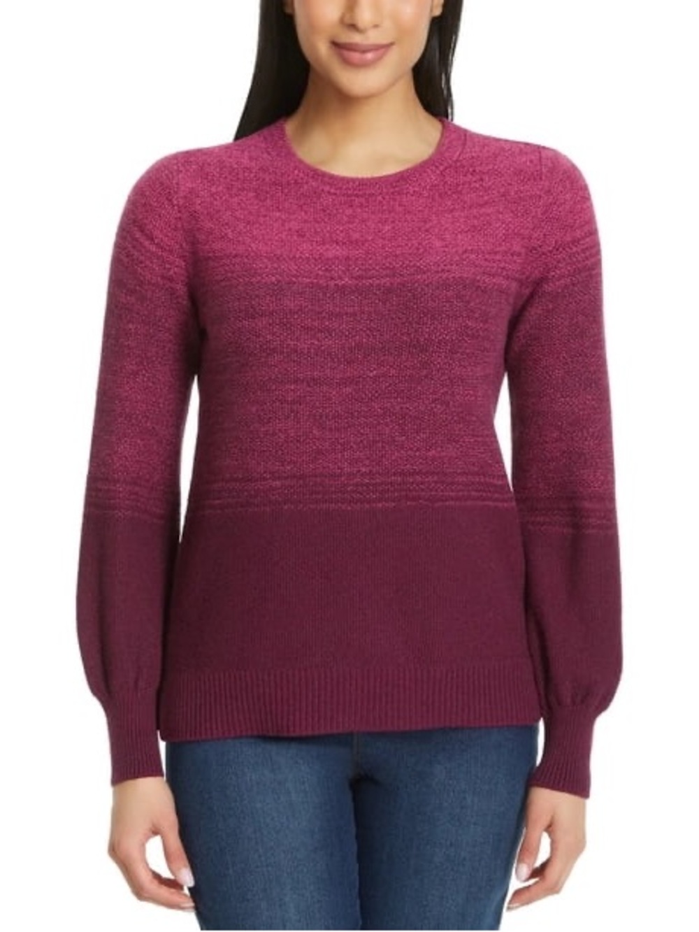 Gloria Vanderbilt Women's Crewneck Sweater